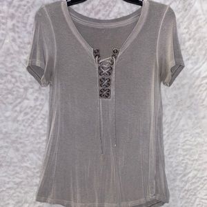 Soft & Sexy, pull string, blouse, top.